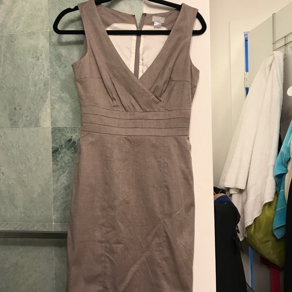V-Neck Sheath Dress